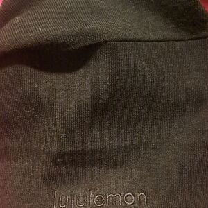 Lululemon Black Knit Beanie
